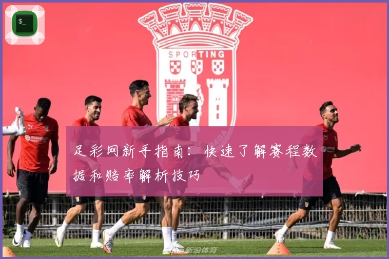 足彩网新手指南：快速了解赛程数据和赔率解析技巧