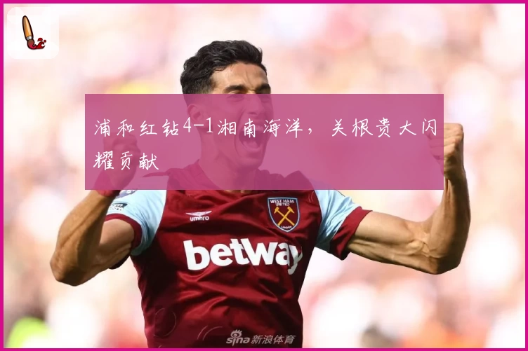 浦和红钻4-1湘南海洋，关根贵大闪耀贡献